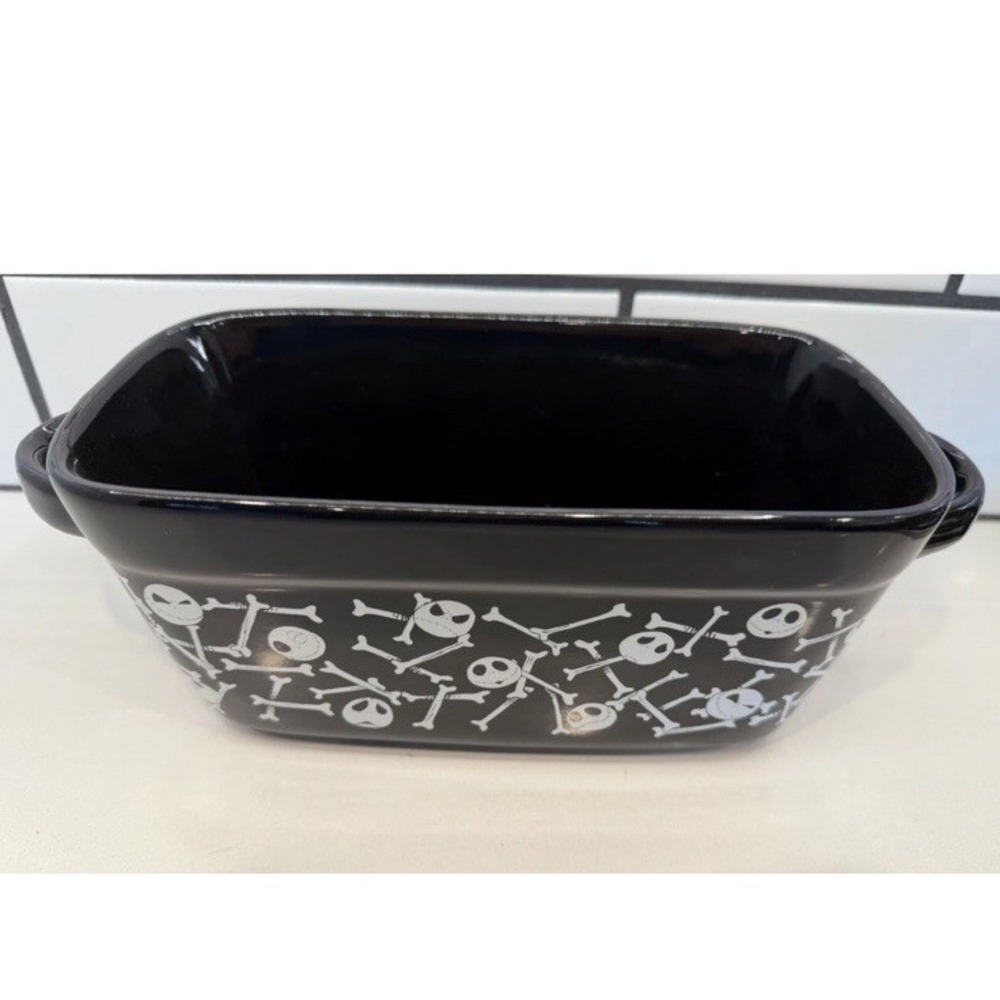 Disney Nightmare Before Christmas Jack And Zero Pumpkin Baking Loaf Pan Dish NEW